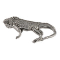 Detailed Antique Pewter Iguana Pin that can be worn on a hat, jacket, backpack, etc.