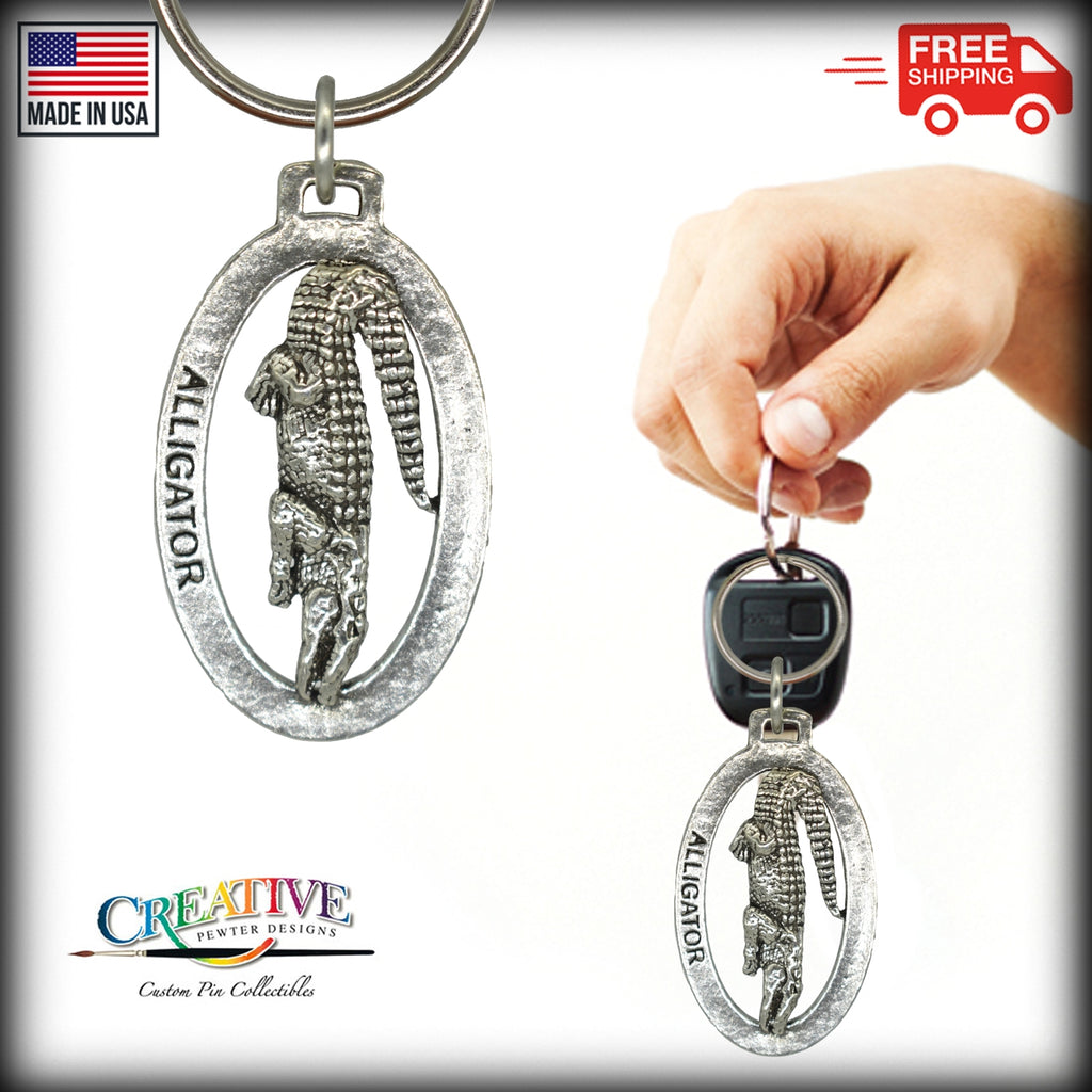 Alligator Keychain A070KC