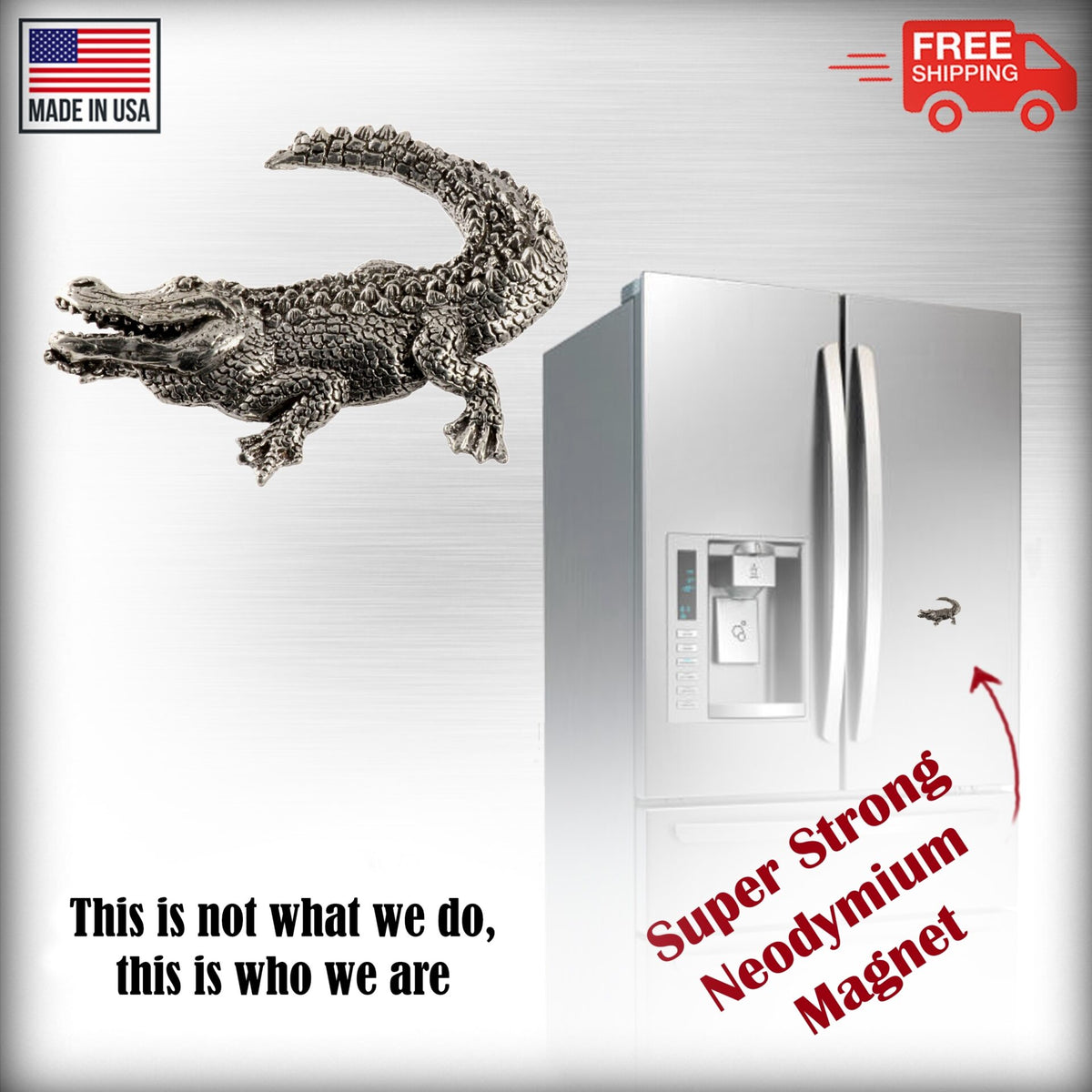 Alligator / Crocodile Premium Magnet A071PR