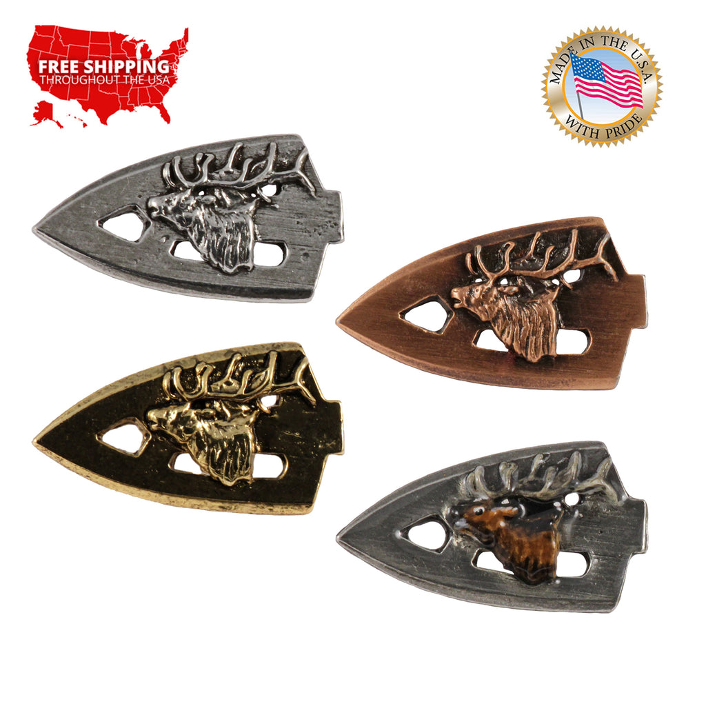 Broadhead With Elk Head Pin A082
