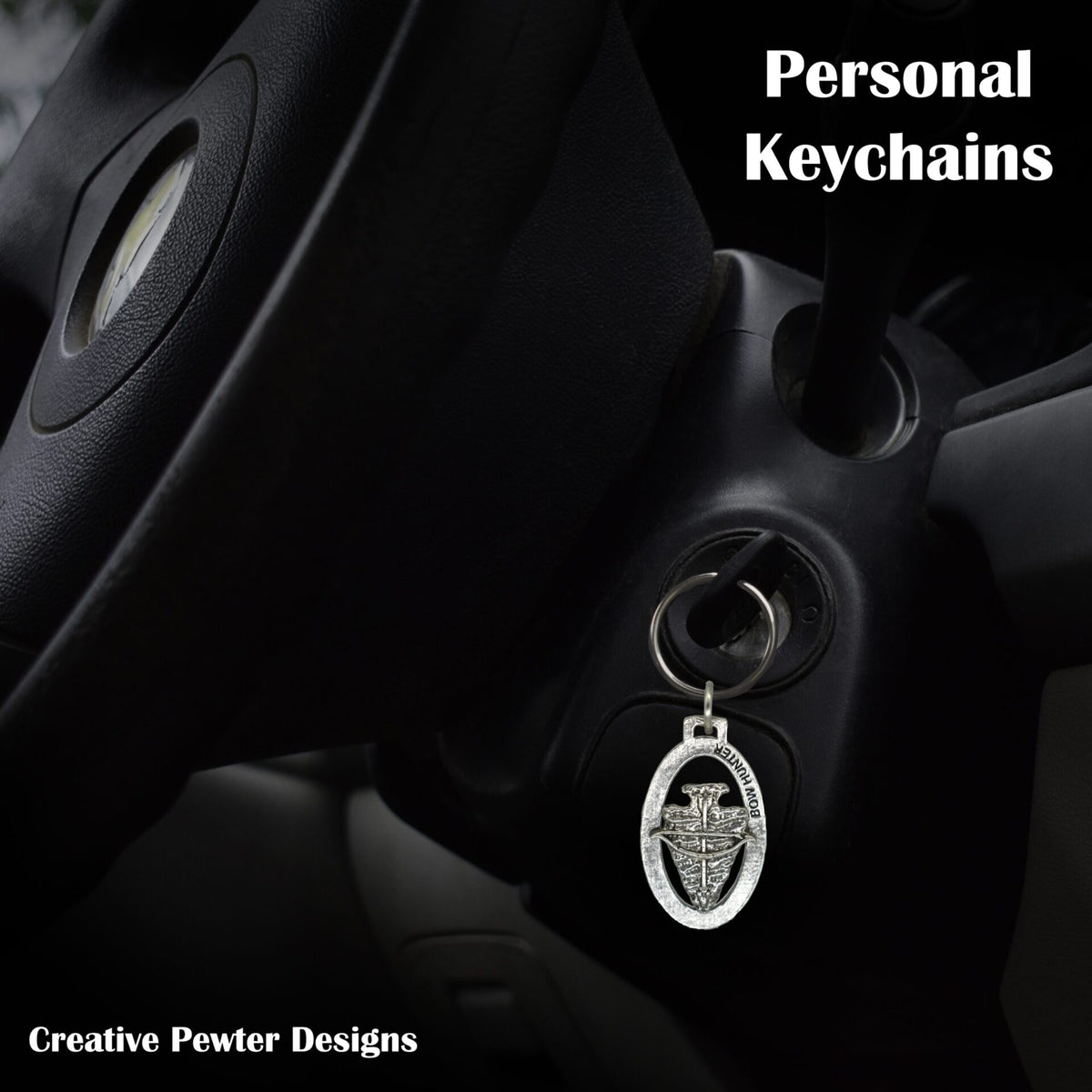 Bow and Arrowhead Keychain A086KC