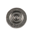 Detailed Antique Pewter Shotgun Shell Brass 12 Gage Pin that can be worn on a hat, jacket, backpack, etc.
