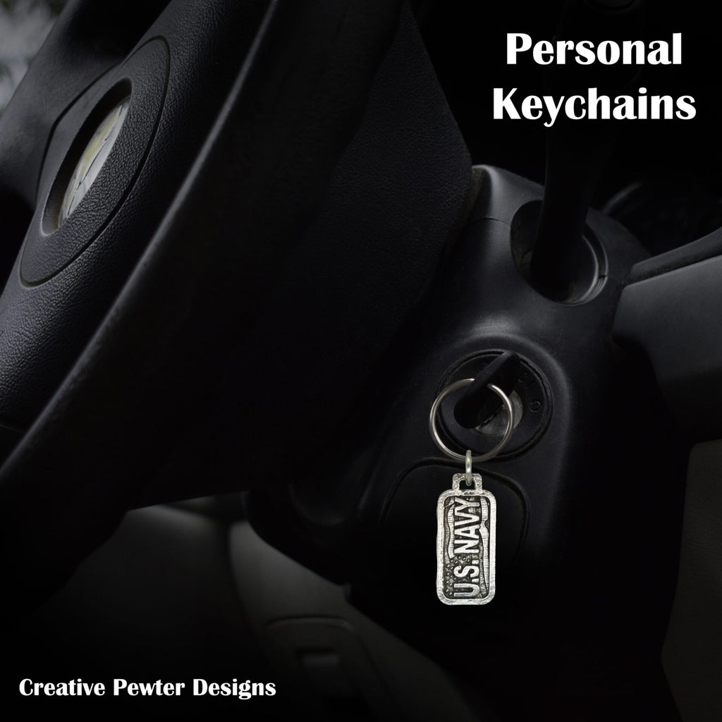 Navy Keychain A1006KC