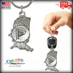 US Flag Don't Tread on Me Keychain A1012KC