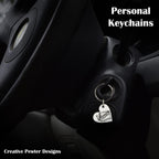 Heart-Shaped Washington Keychain A1016KC