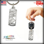 "I Heart WA" Keychain A1018KC