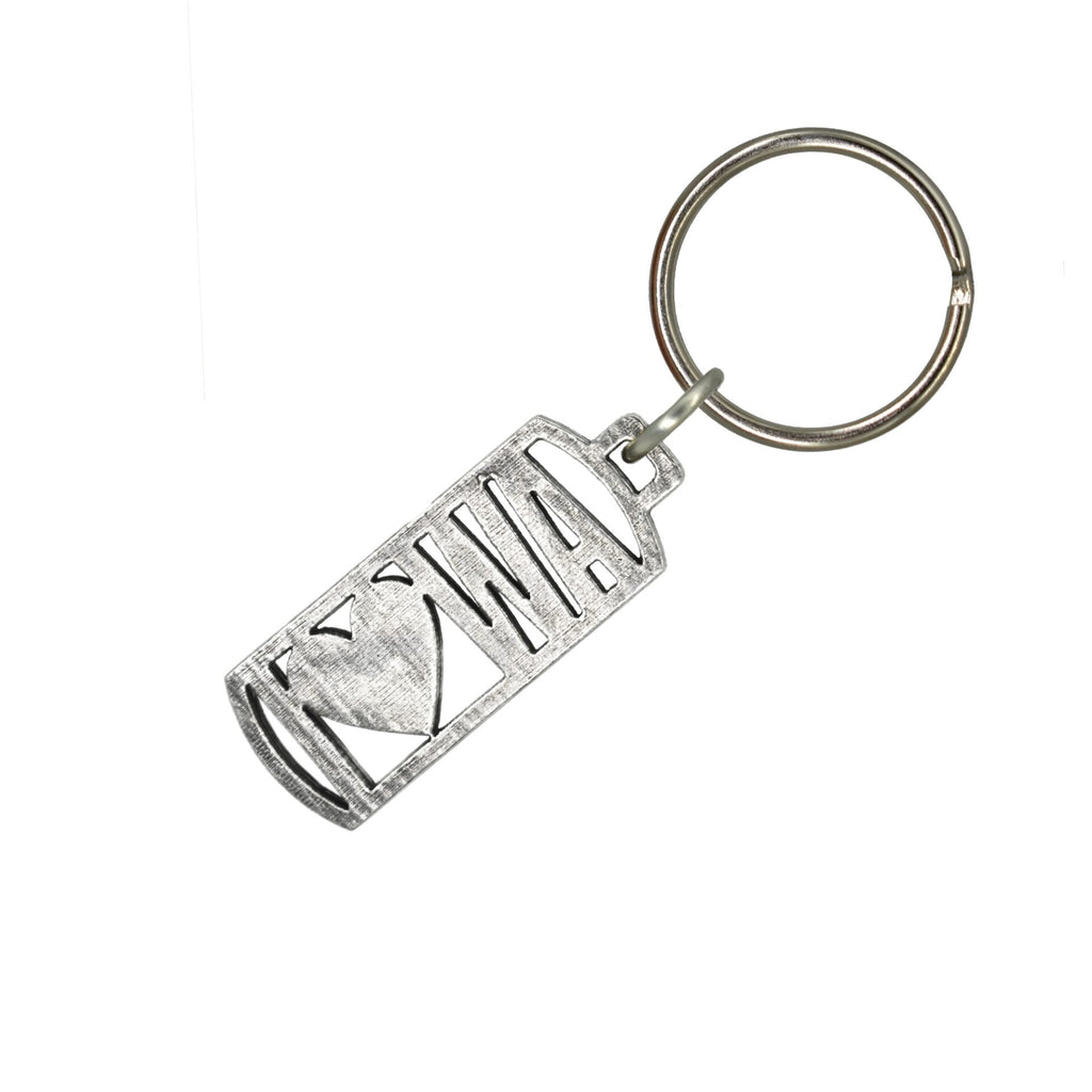 "I Heart WA" Keychain A1018KC