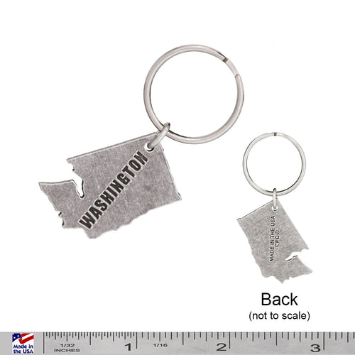 "WA State Outline" Keychain A1020KC