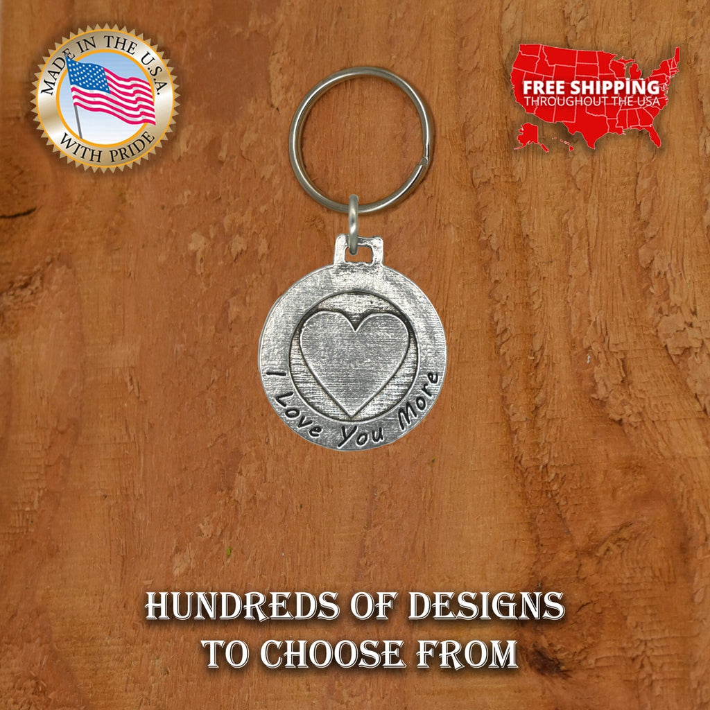 "I Love You More" Keychain A1022KC