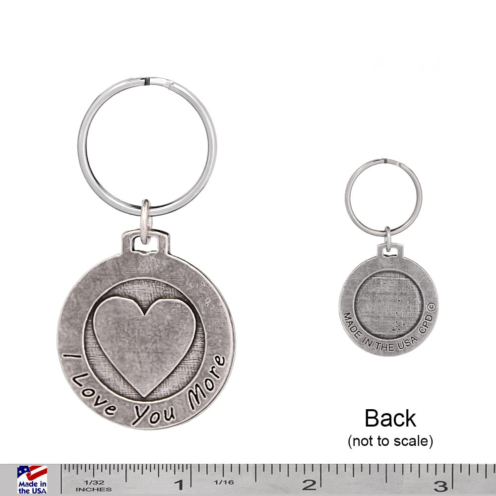 "I Love You More" Keychain A1022KC