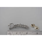 A handcrafted Dudette Pin next to a ruler, available for sale at Creativeartisan.com - the image offers a sense of scale