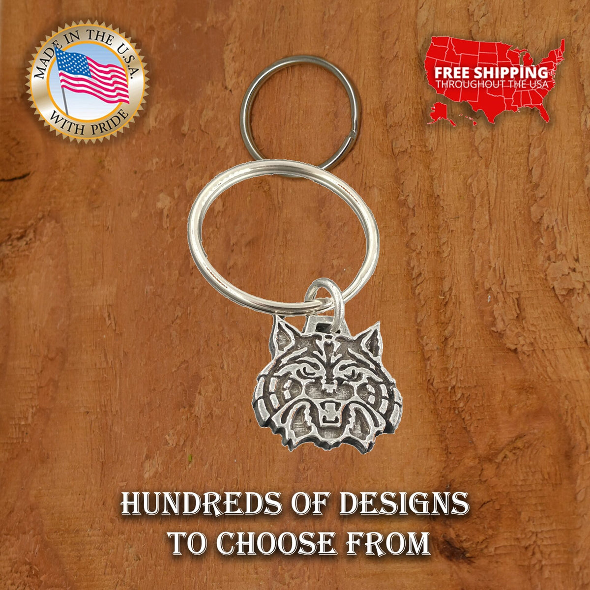 Wildcat Keychain A1038KC
