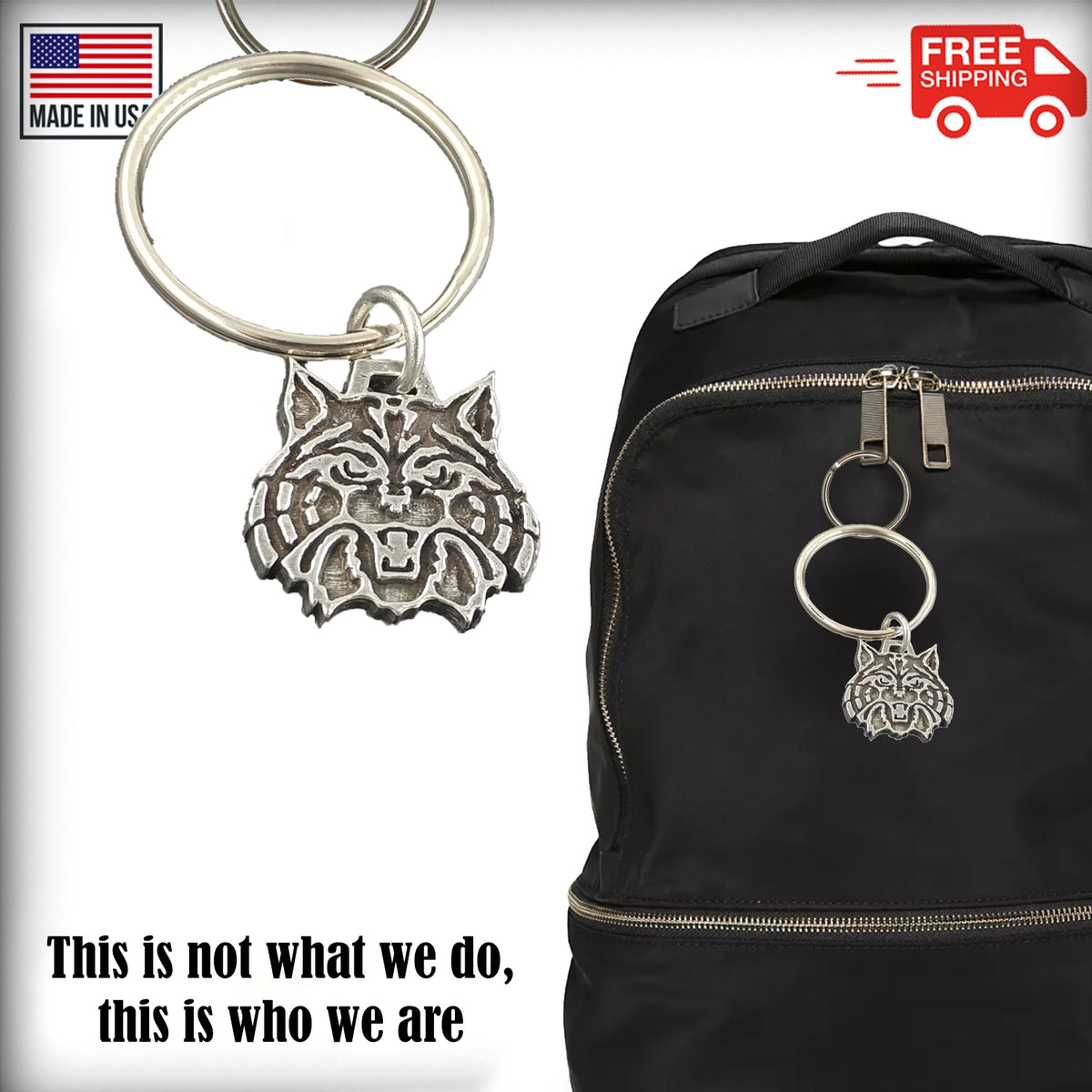 Wildcat Keychain A1038KC