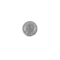 Detailed Antique Pewter 5 Year Star Pin that can be worn on a hat, jacket, backpack, etc.