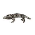 Detailed Antique Pewter Darwin Pin that can be worn on a hat, jacket, backpack, etc.