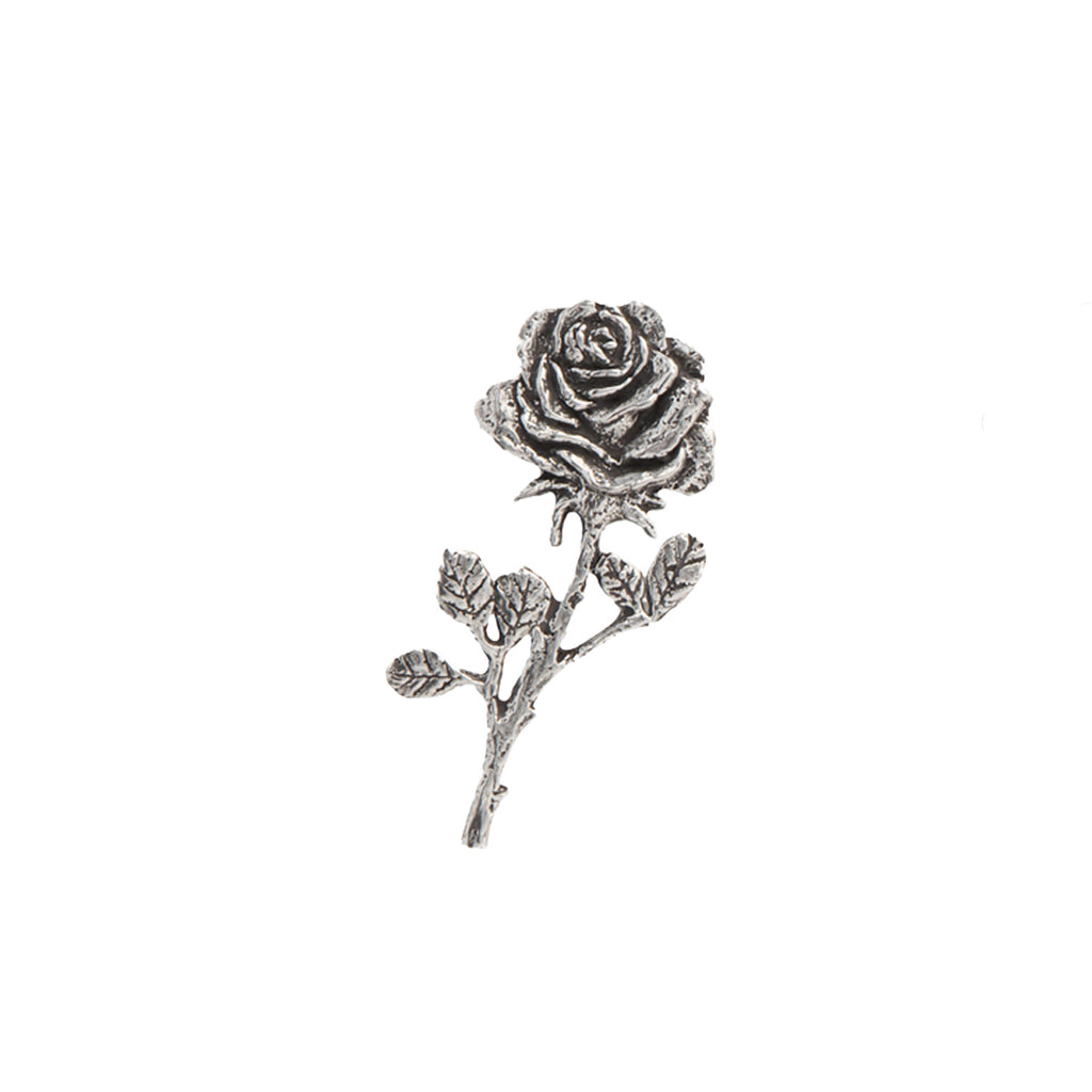 Rose With Stem Premium Pin A137PR
