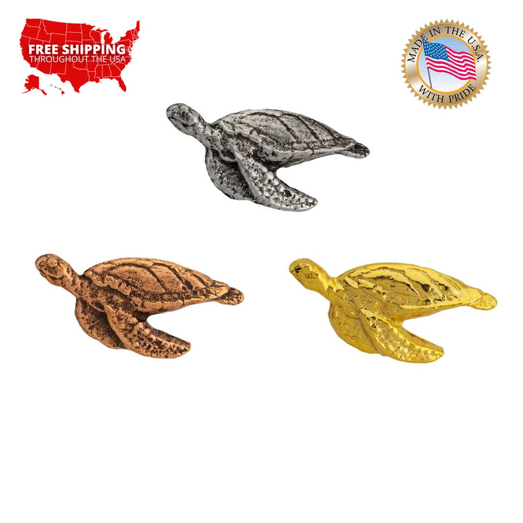 Sea Turtle Mini Pin A158MP