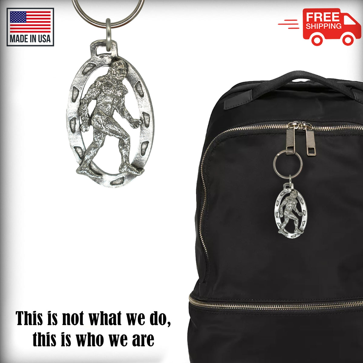 Sasquatch Full Body Keychain A174KC