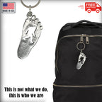 Bigfoot Print Keychain A175KC