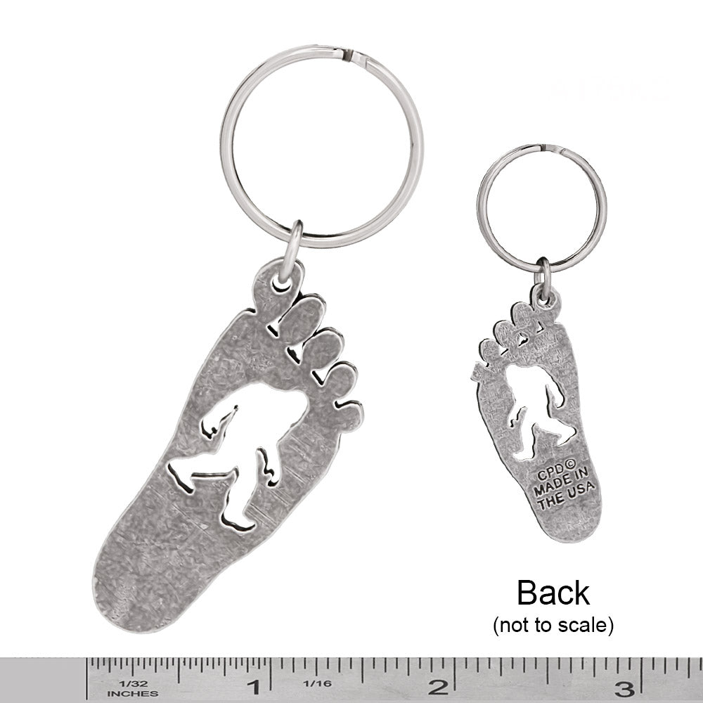 Bigfoot Print Keychain A175KC