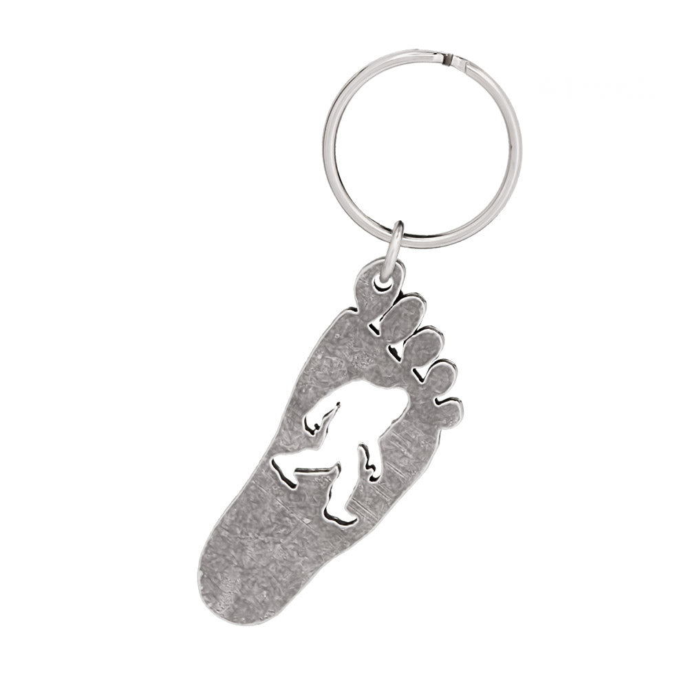 Bigfoot Print Keychain A175KC