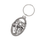 Saber Tooth Cat Skull Keychain A202KC