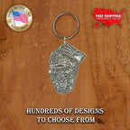 Realistic T-Rex Head Keychain A205KC