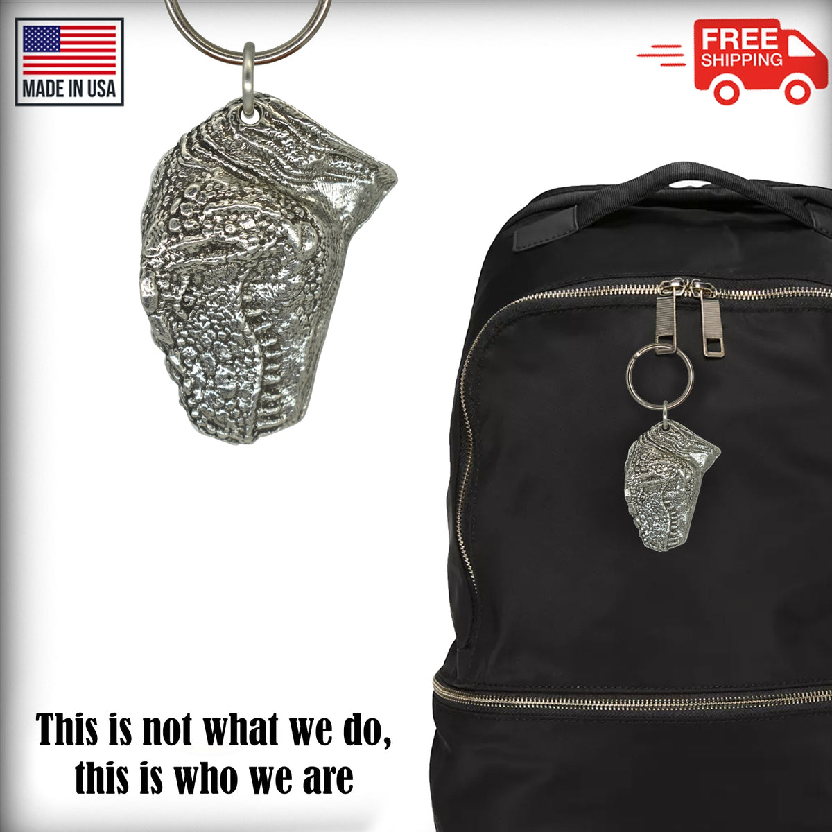 Realistic T-Rex Head Keychain A205KC
