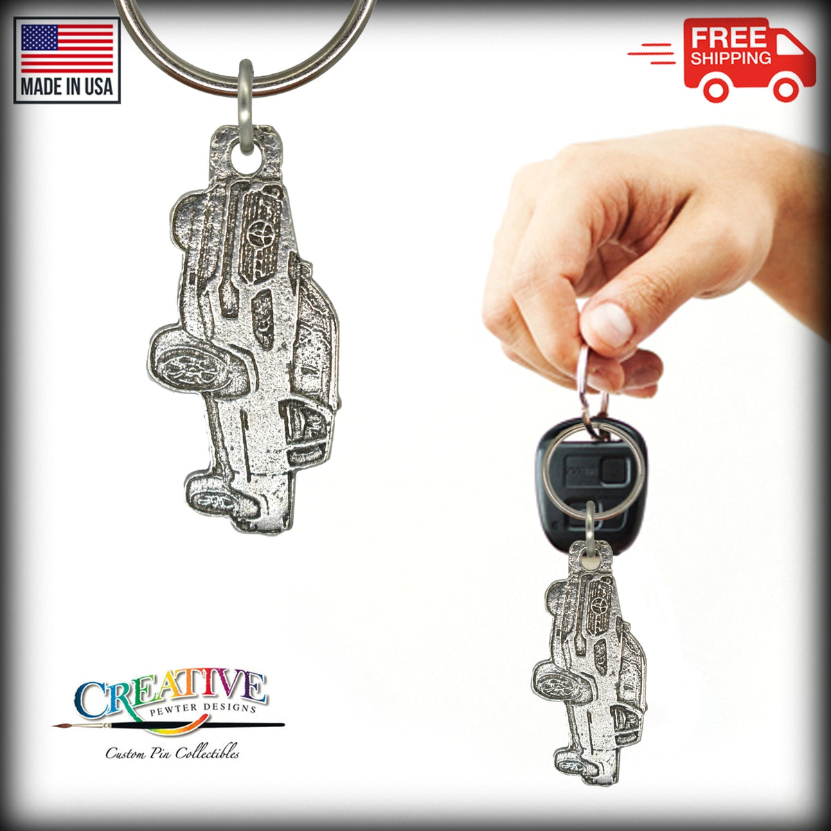 Pickup Truck Keychain A240KC