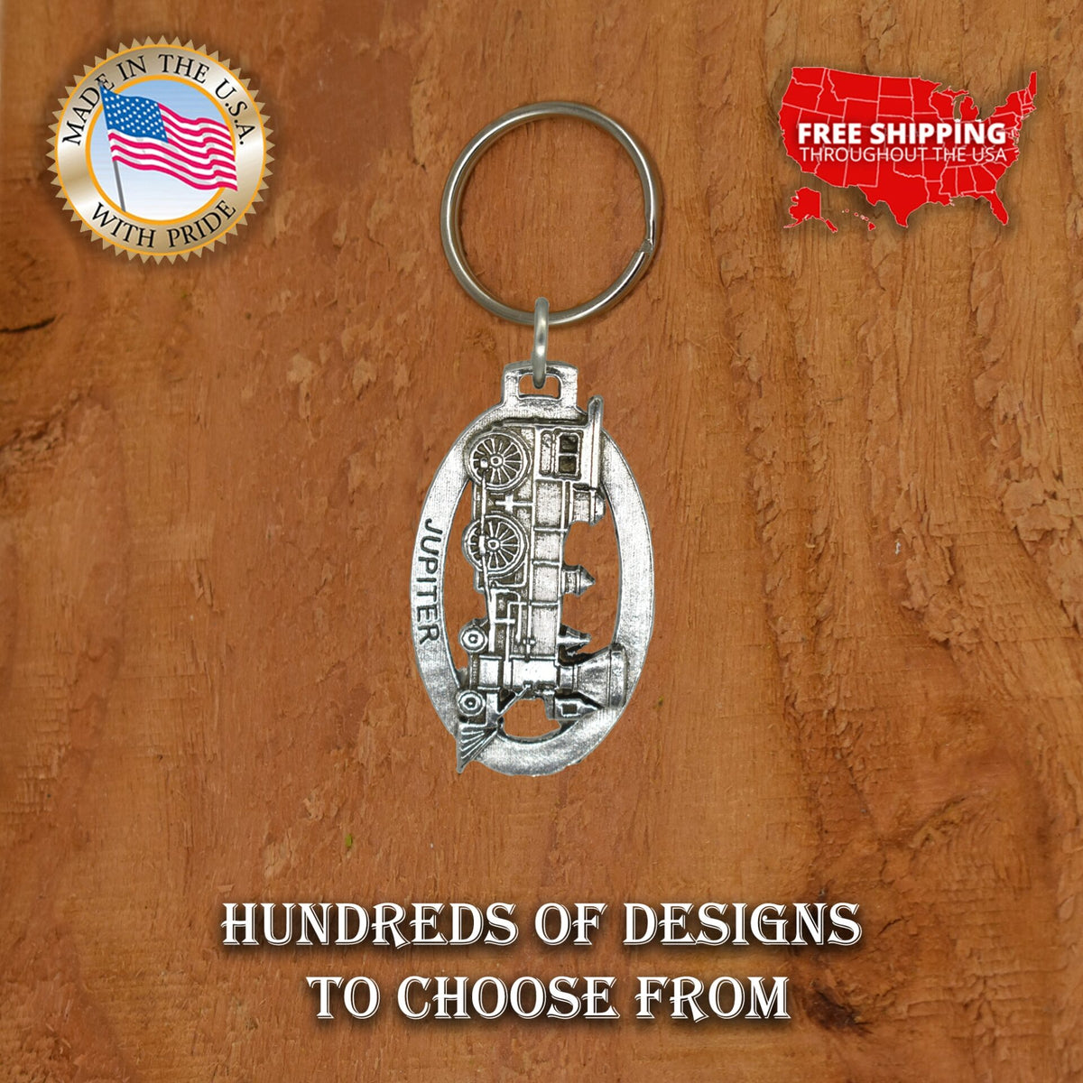 Train Engine "Jupiter" Keychain A245KC