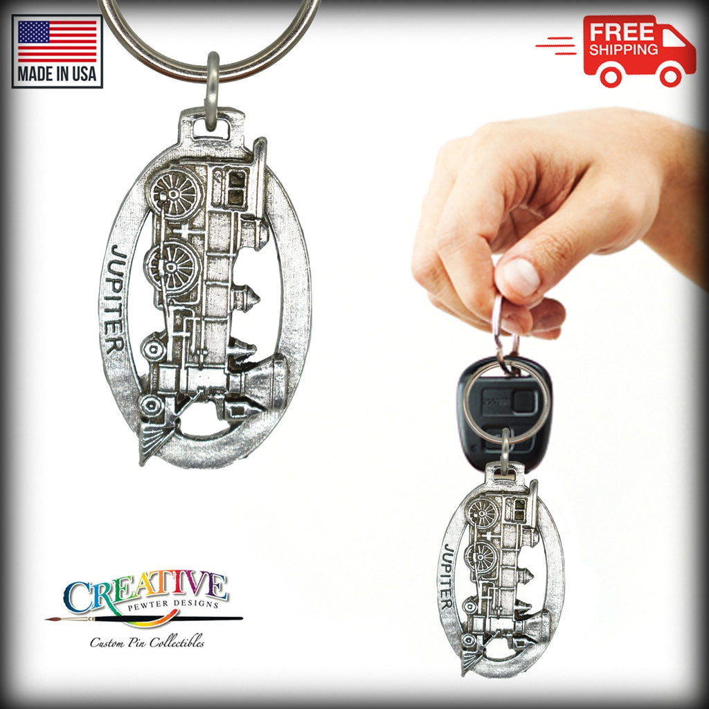 Train Engine "Jupiter" Keychain A245KC