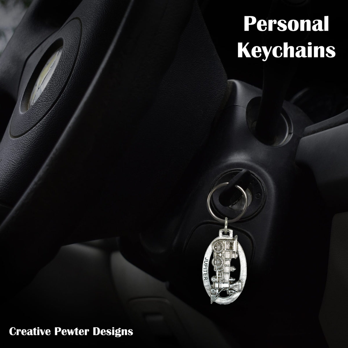 Train Engine "Jupiter" Keychain A245KC