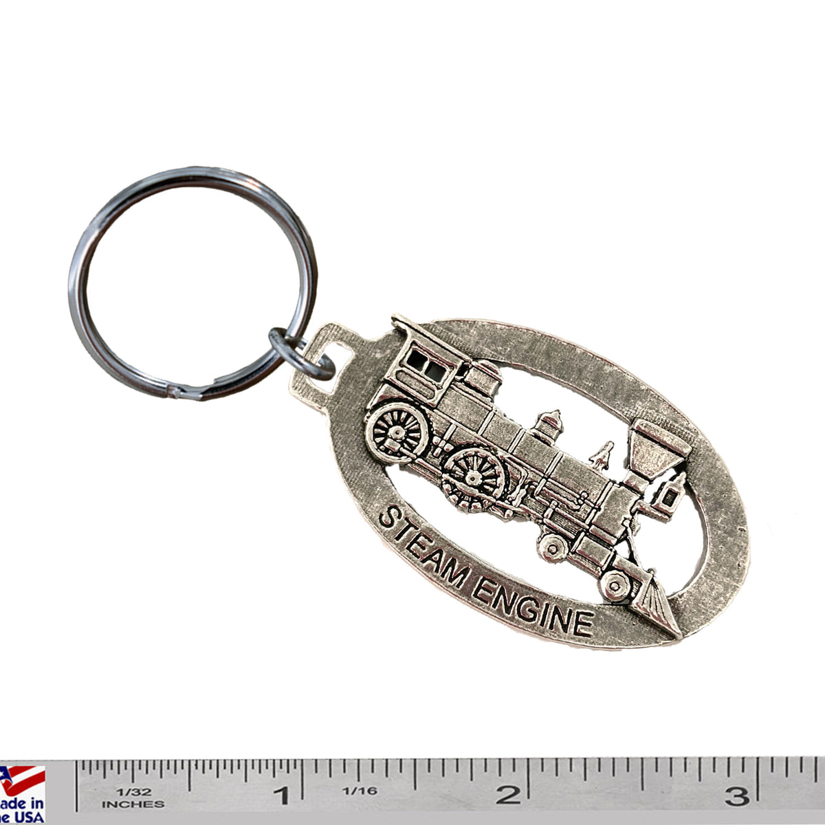 Steam Train Engine Keychain A246KC