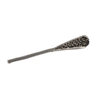 Detailed Antique Pewter La Crosse Native Stick Pin that can be worn on a hat, jacket, backpack, etc.