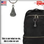 Lacrosse Head Large Keychain A546KC