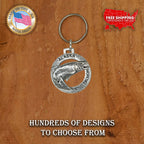 Alaska King Salmon Keychain A601KC