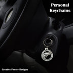 Alaska King Salmon Keychain A601KC