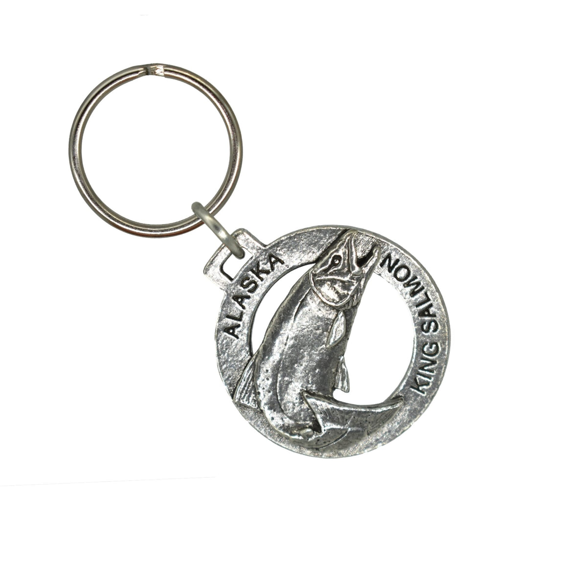 Alaska King Salmon Keychain A601KC