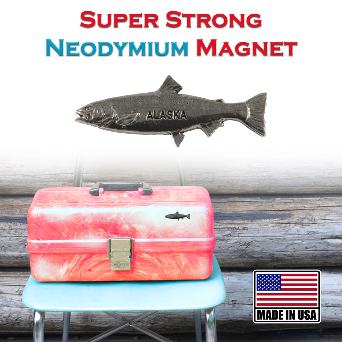 Coho Salmon Magnet A602M