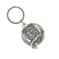 Grizzly with Salmon Alaska Keychain A610KC