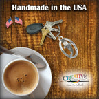 Alaska Orca Whale Keychain A612KC