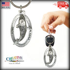 Alaska Orca Whale Keychain A612KC