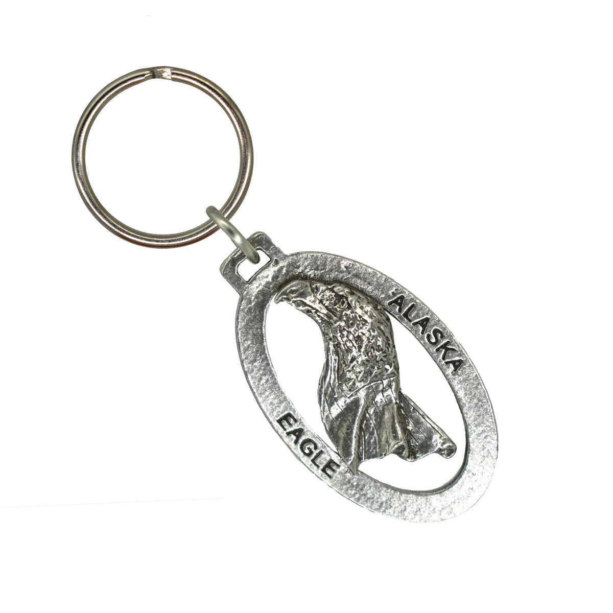 Alaska Bald Eagle Head Keychain A616KC