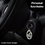 Alaska Bald Eagle Flying Keychain A618KC