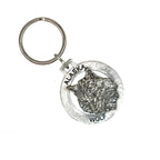 Alaska Wolf Head Keychain A622KC