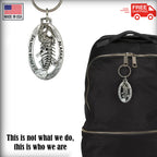 Alaska Skeleton Fish Keychain A624KC