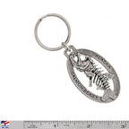 Alaska Skeleton Fish Keychain A624KC