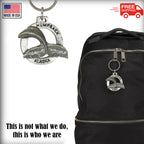 Alaska Whale Tail Keychain A630KC