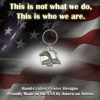 Alaska Whale Tail Keychain A630KC