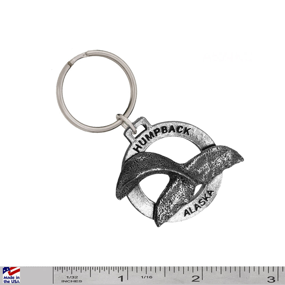 Alaska Whale Tail Keychain A630KC